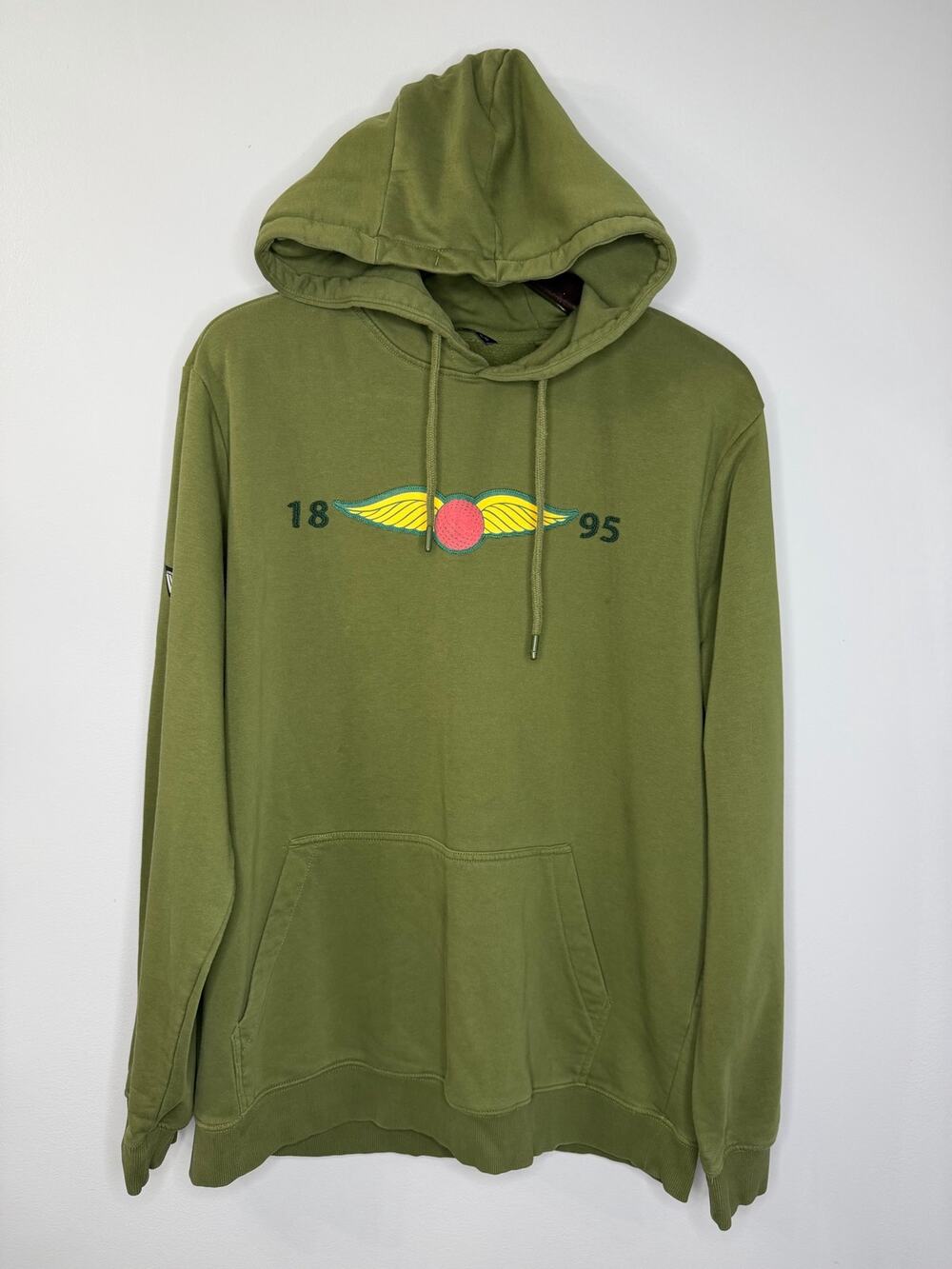 Levelwear Baltusrol Golf Club Logo Hoodie Sweatshirt Green Men's XL
